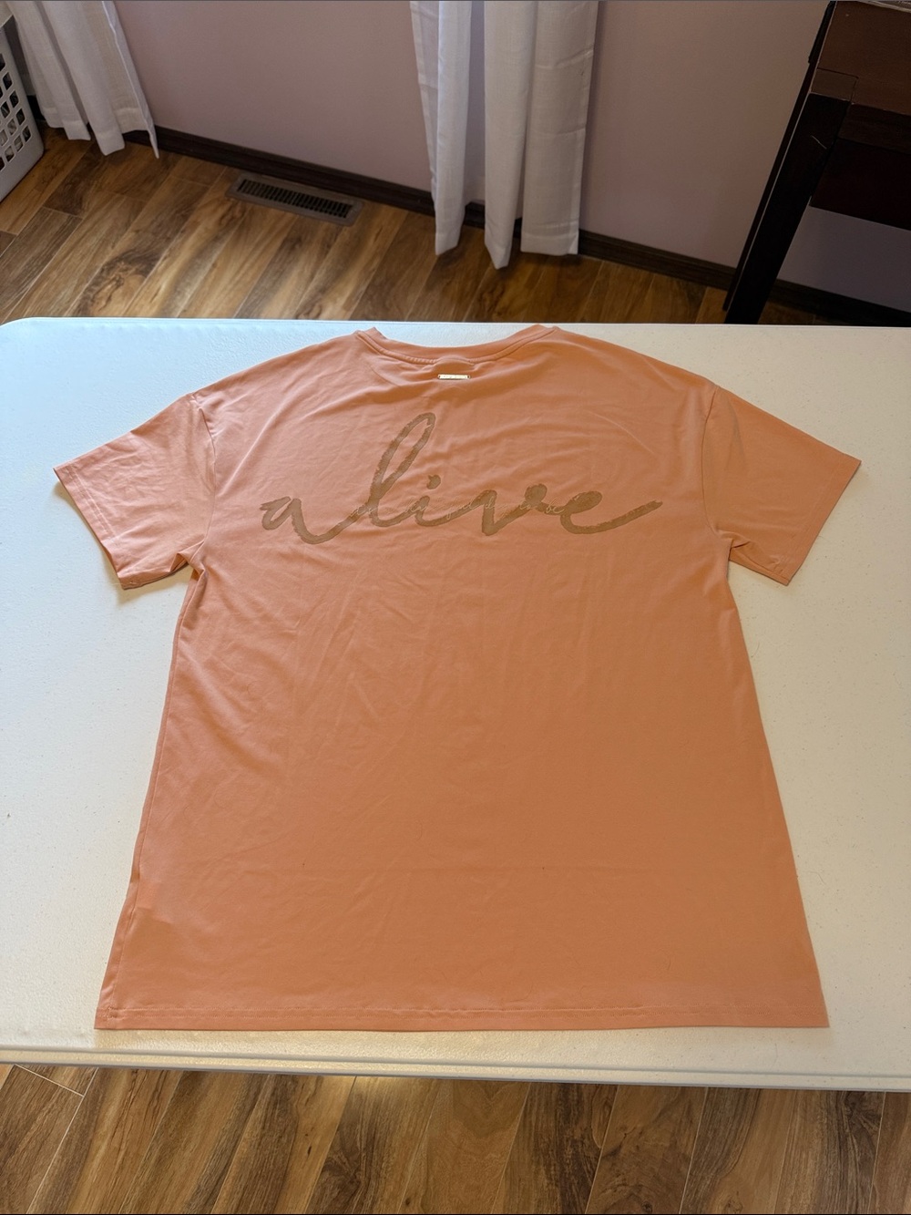 Gymshark X Whitney Simmons pink T-shirt